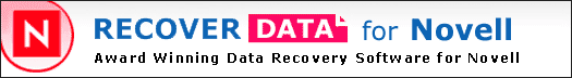 Award Winning Novell Data Recovery Software