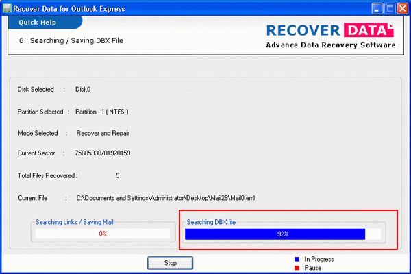 Recover Data Outlook Express Recovery
