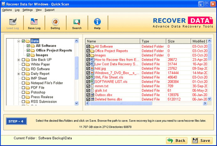 Recover Data for NTFS 3.0