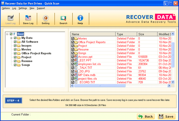 Formatted Pen Drive Data Recovery 3.0