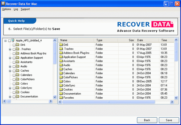 Recover Data for Mac 2.0