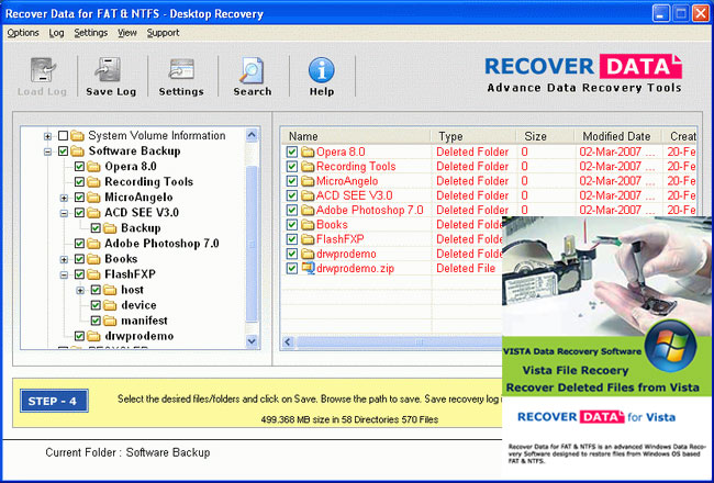 Data Recovery Software for Vista 1.1